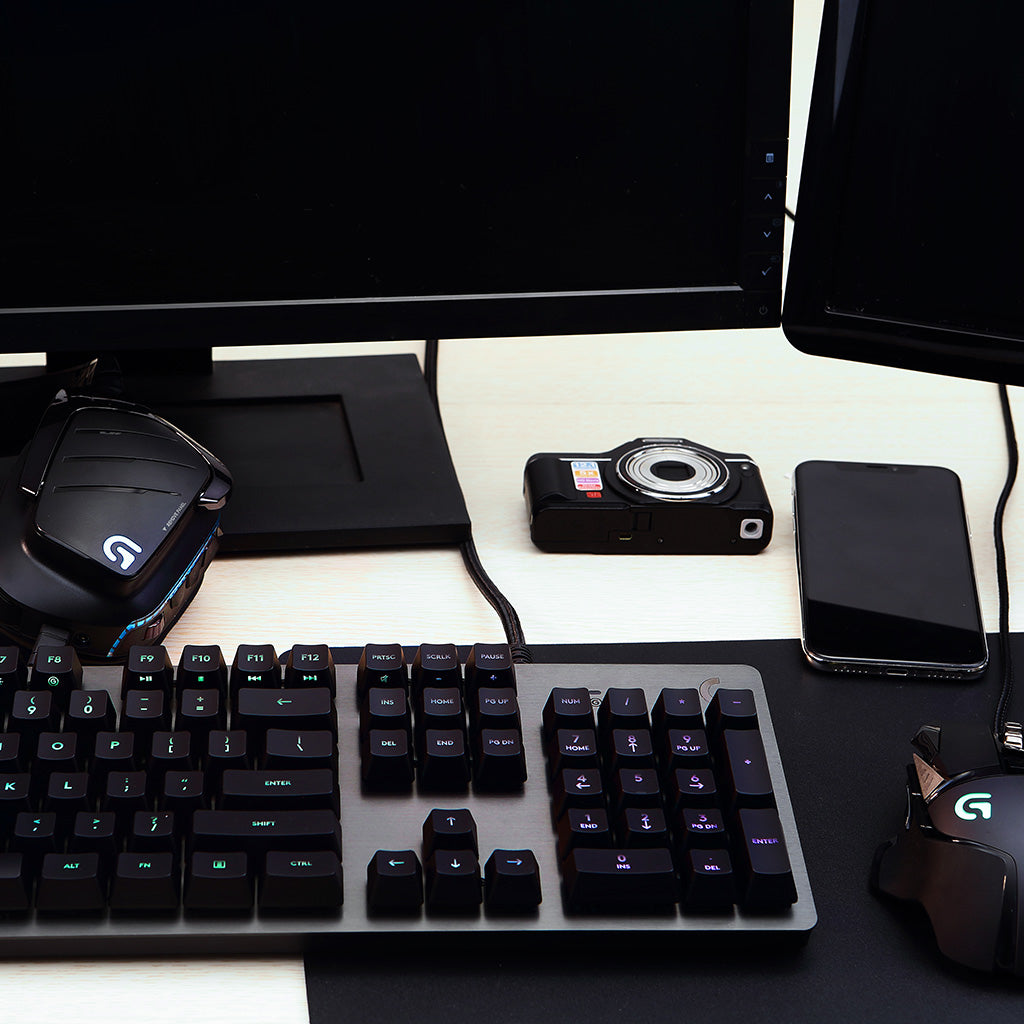 Logitech G G512 Carbon – Gaming-Tastatur – Mechanisch (GX Brown) – Kabelgebunden USB – QWERTZ (CH) – RGB