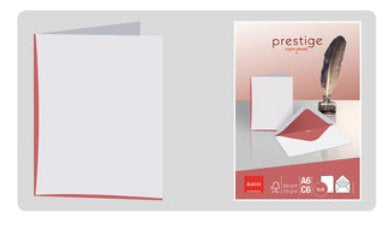 Elco Grusskarte – A6 (105 × 148 mm) – mit Umschlägen, Karton, 5er Pack