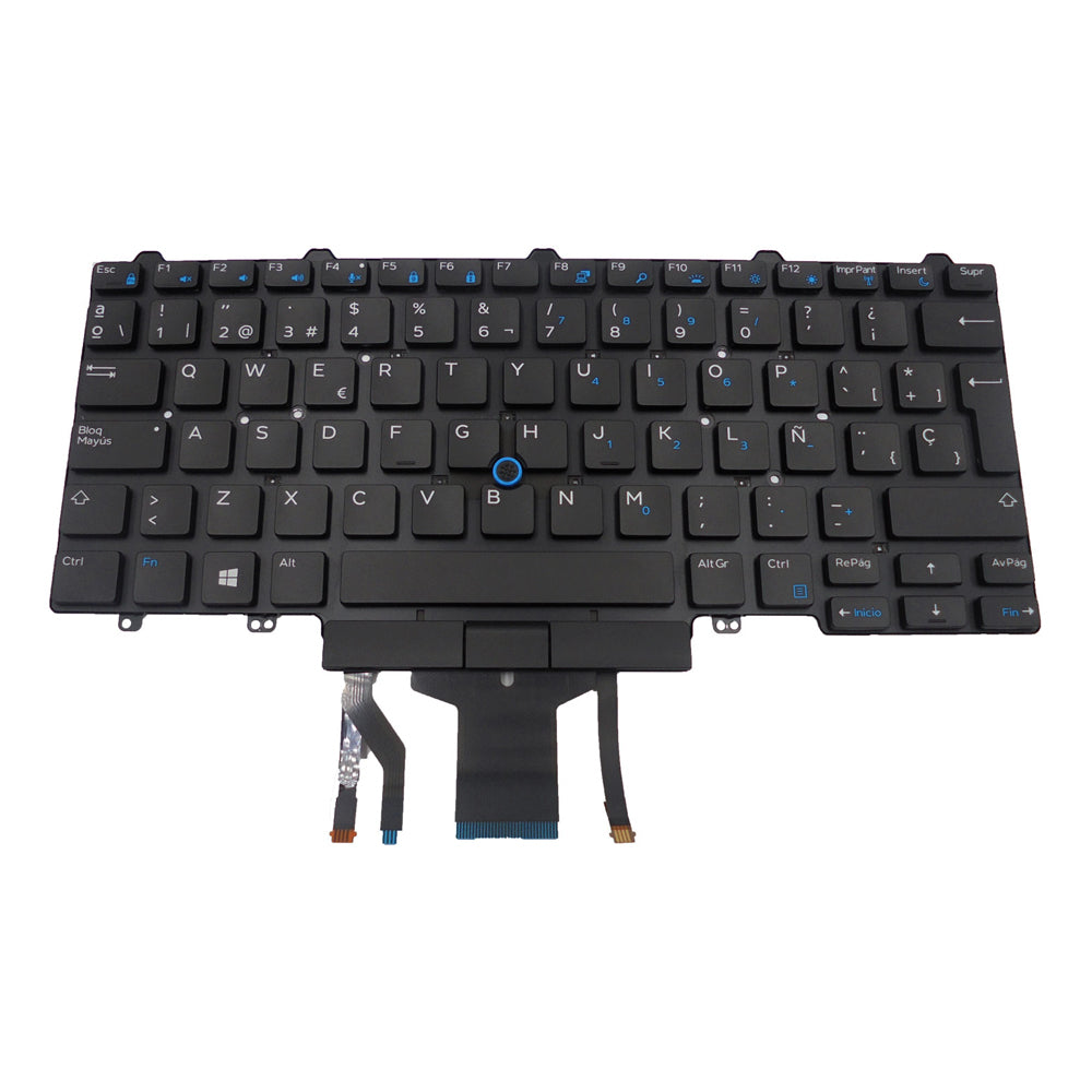 Origin Storage KB-DCJ6K – Notebook-Ersatztastatur – beleuchtet – QWERTY (ES) – für Dell Latitude 7300