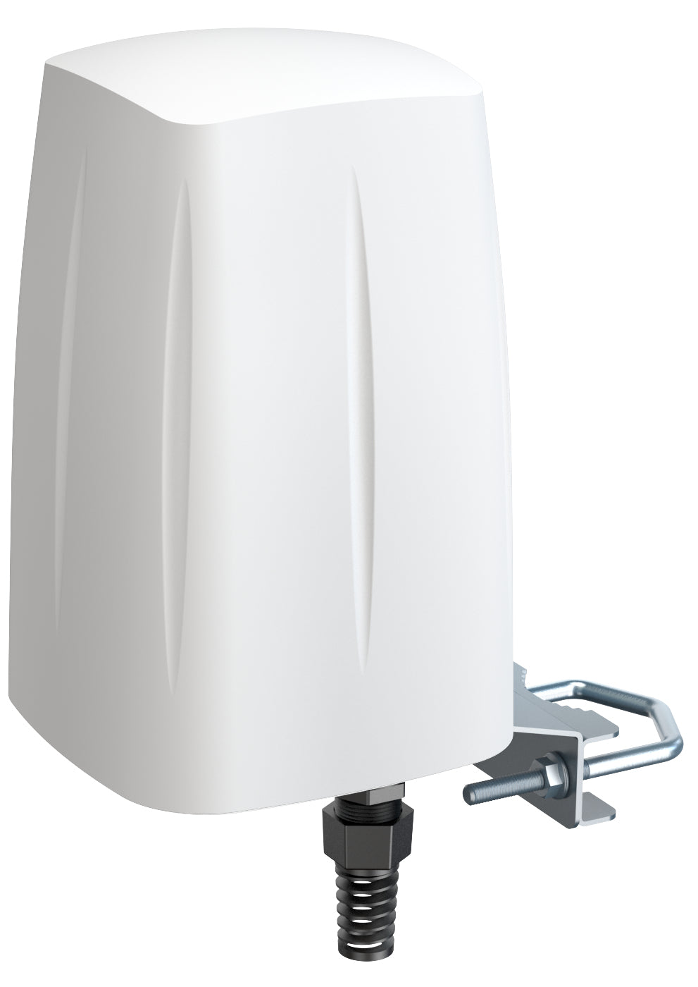 QuWireless QuSpot TRB500 – Omnidirektionale Antenne, 0,617–0,96/1,7–2,7/3,3–4,3 GHz, 4,5 dBi, PoE/LAN, IP67