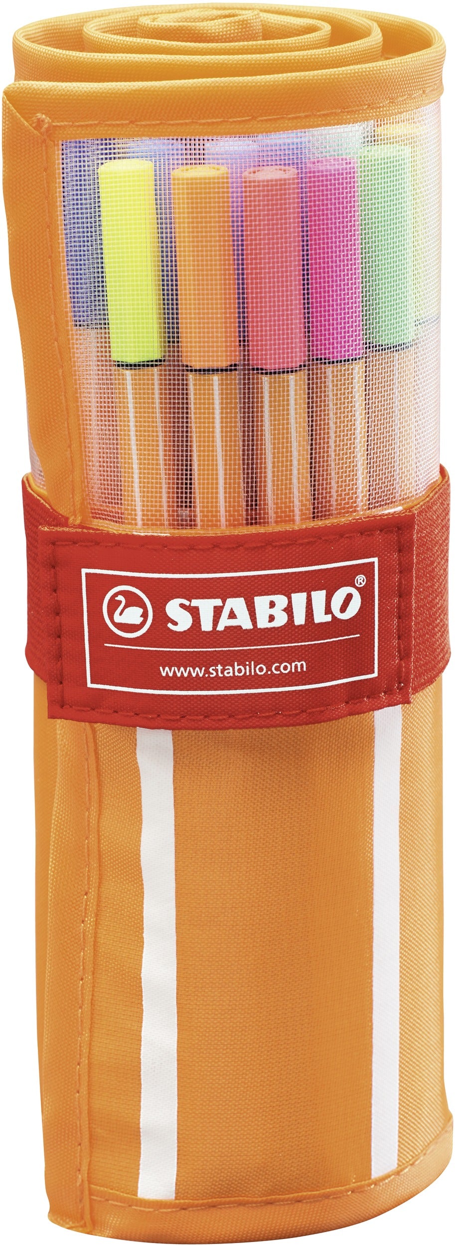 STABILO point 88 Fineliner Etui – 30 Stk., 0,4 mm, sortiert, Cap-Off