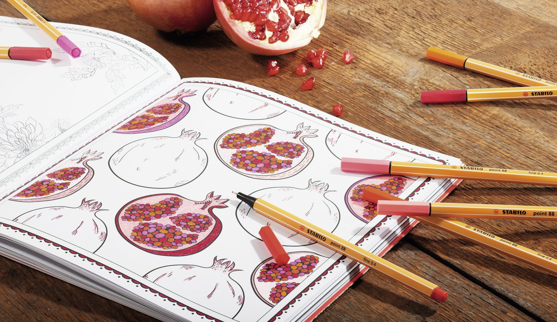 STABILO Fineliner – 15er-Set 0,4 mm – sortiert