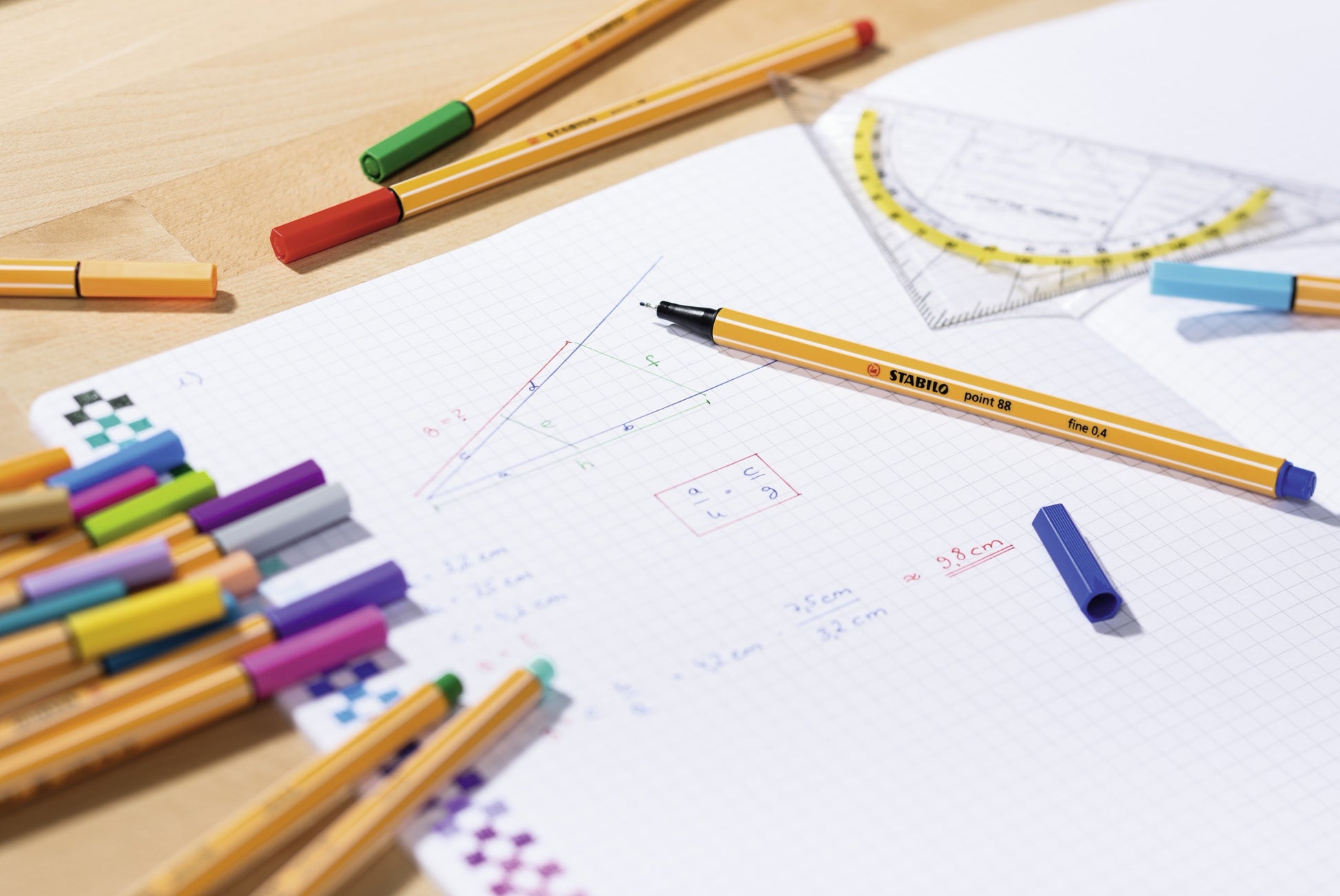 STABILO Fineliner – 8er-Set 0,4 mm – sortiert