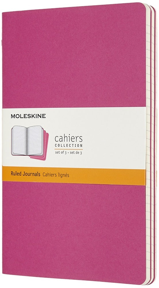 Moleskine Notizheft – 90 × 140 mm – Fadenheftung, 16 herausnehmbare Seiten, abgerundete Ecken, pink, FSC