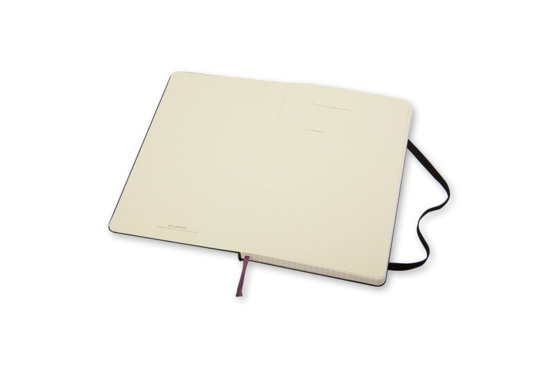 Moleskine Notizbuch, 90 × 140 mm, kariert, Leimbindung, Hardcover, 192 Seiten, 70 g/m² – schwarz