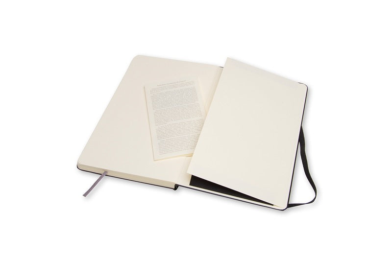 Moleskine Skizzenbuch A5 – Blanko, 165 g/m², Hardcover, Fadenbindung, Schwarz, 104 Seiten