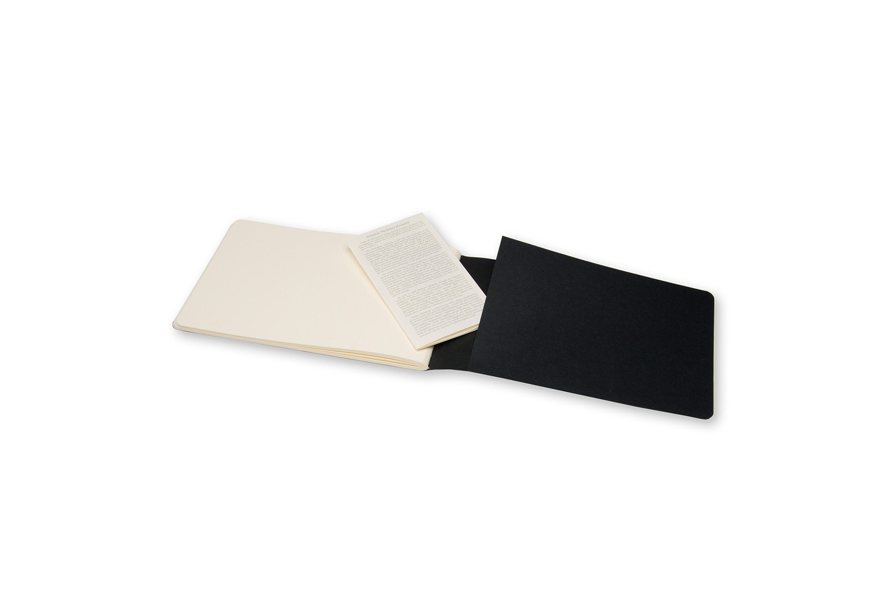 Moleskine Skizzenbuch, 13 × 21 cm, 120 g/m², 88 Seiten, schwarz, säurefrei