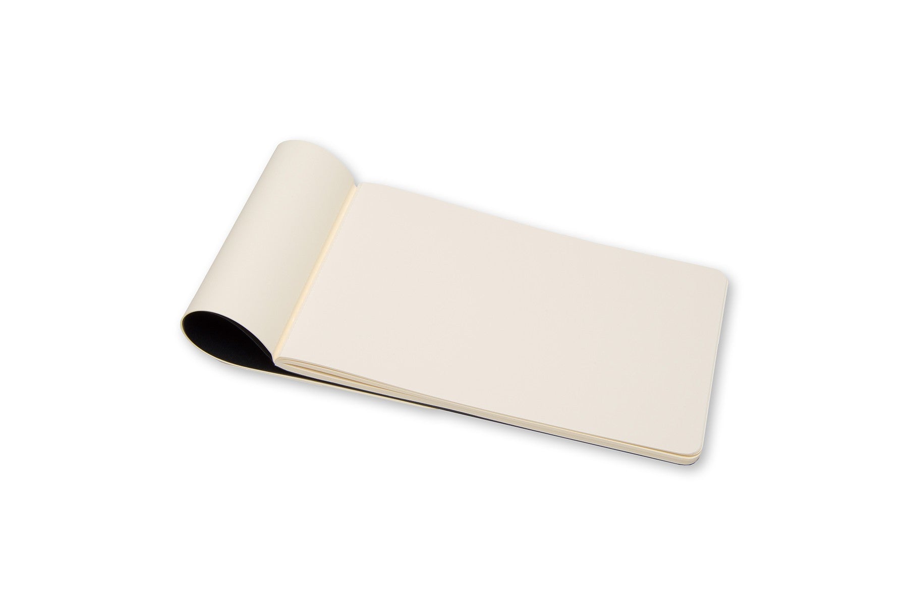 Moleskine Skizzenbuch, 13 × 21 cm, 120 g/m², 88 Seiten, schwarz, säurefrei