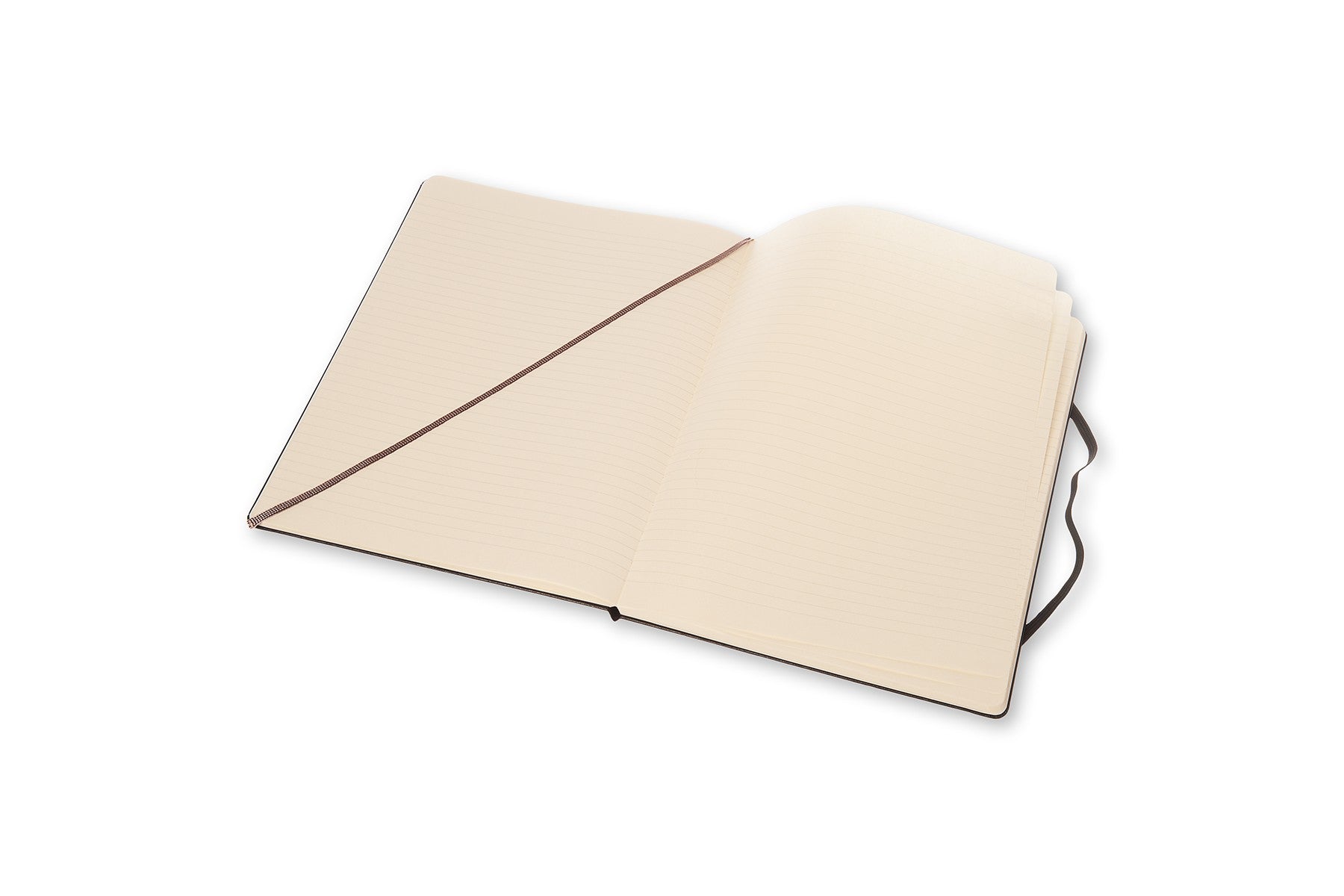 Moleskine Notizbuch Classic Collection, liniert, Leimbindung, Hardcover, 192 Seiten, 70 g/m² – schwarz