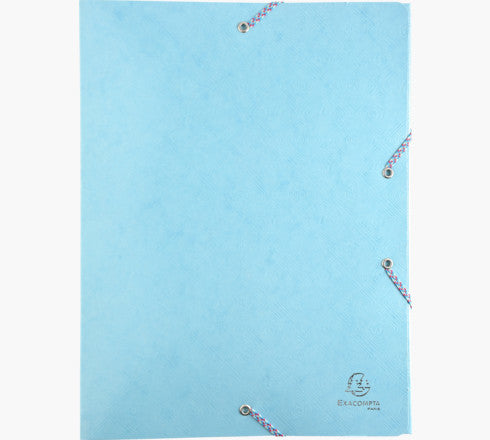 Exacompta Archivschachtel – für A4, Rücken 40 mm, 350 Blatt, Blau/Grün/Rot/Türkis, Karton, 4 Stück