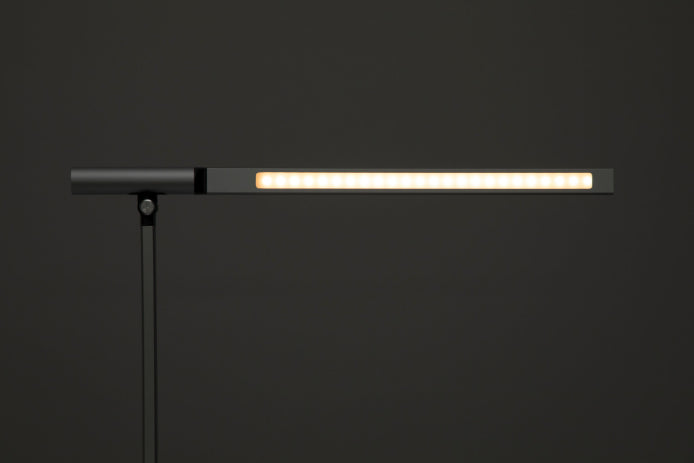MAUL LED Tischleuchte Rubia Colour Vario – USB, dimmbar – 3000–6000 K – 340 lm 6 W – Silber, Aluminium