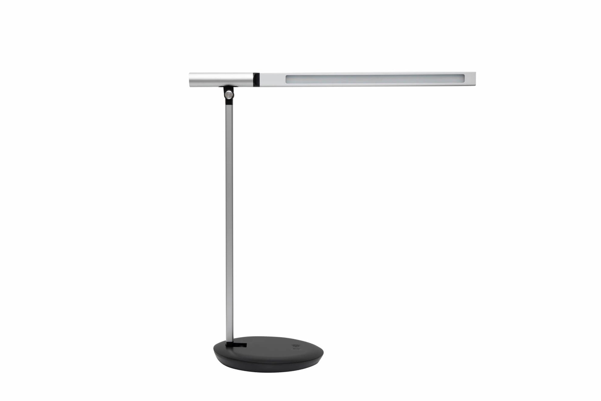 MAUL LED Tischleuchte Rubia Colour Vario – USB, dimmbar – 3000–6000 K – 340 lm 6 W – Silber, Aluminium
