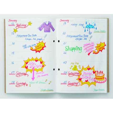 Uni-Ball POSCA PC-5M Permanentmarker – Pinselspitze 1,8–2,5 mm – Gelb