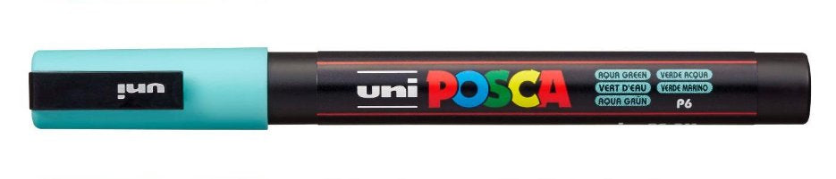 Uni-Ball Non-Permanent-Marker – Rundspitze 0,9-1,3 mm – Aqua-Grün