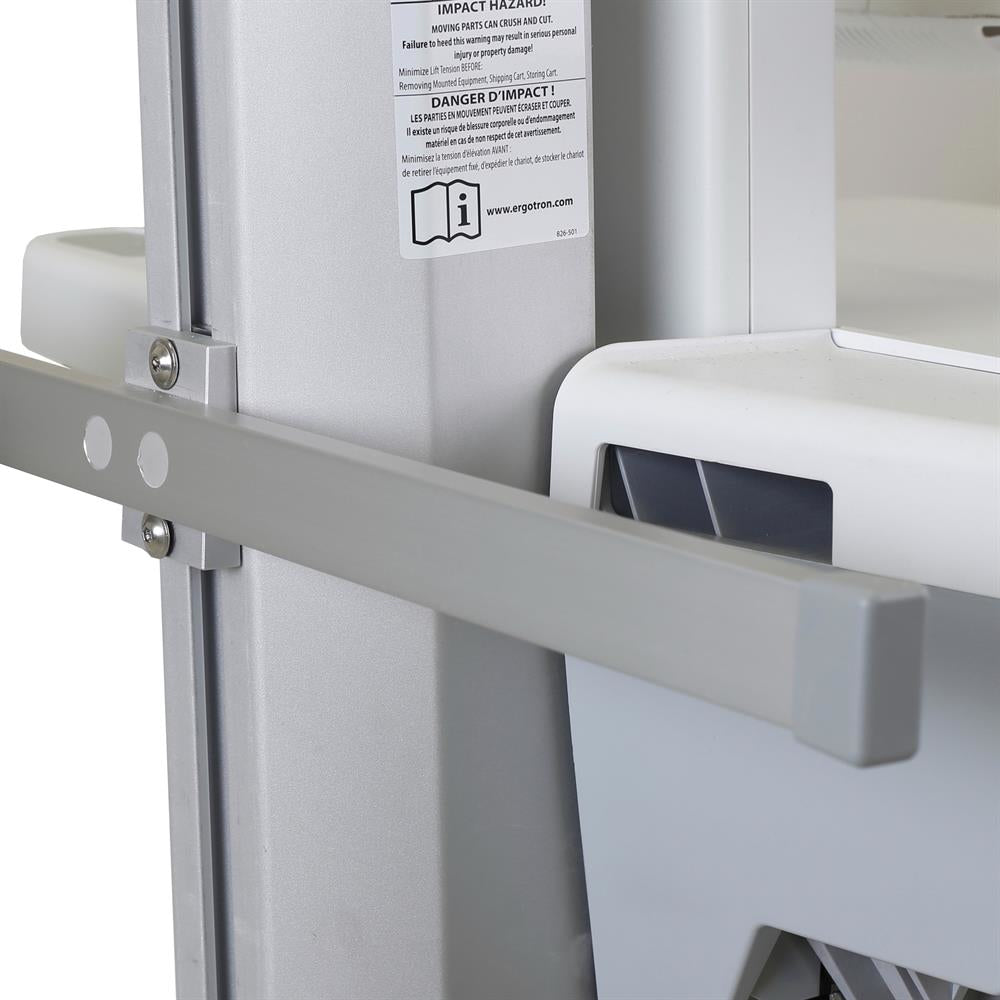 Ergotron DIN-Schienen Zubehörhalterung – Tragkraft 2,3 kg – Aluminium