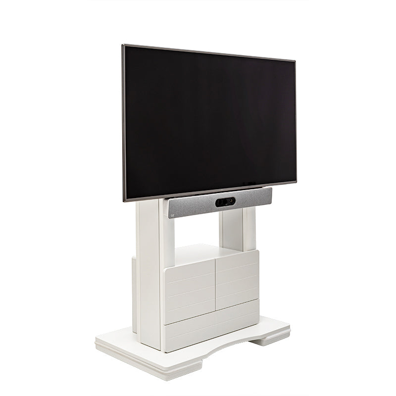 Hagor VESA-Adapter – 55–75" – bis 10 kg, höhenverstellbar, für Cisco Webex Room Kit und andere – Schwarz