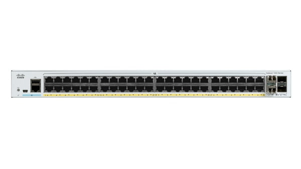 Cisco Catalyst 1000 C1000-48T-4G-L – Verwalteter L2 Switch – 48× 1G, 4× SFP