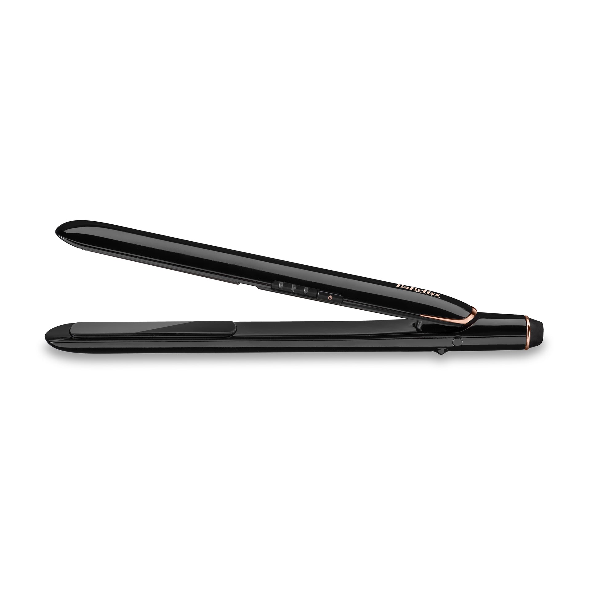 BaByliss Glätteisen Smooth Finish 230 – 180–230 °C, 30 s Aufwärmzeit, Keramikplatten, Schwarz