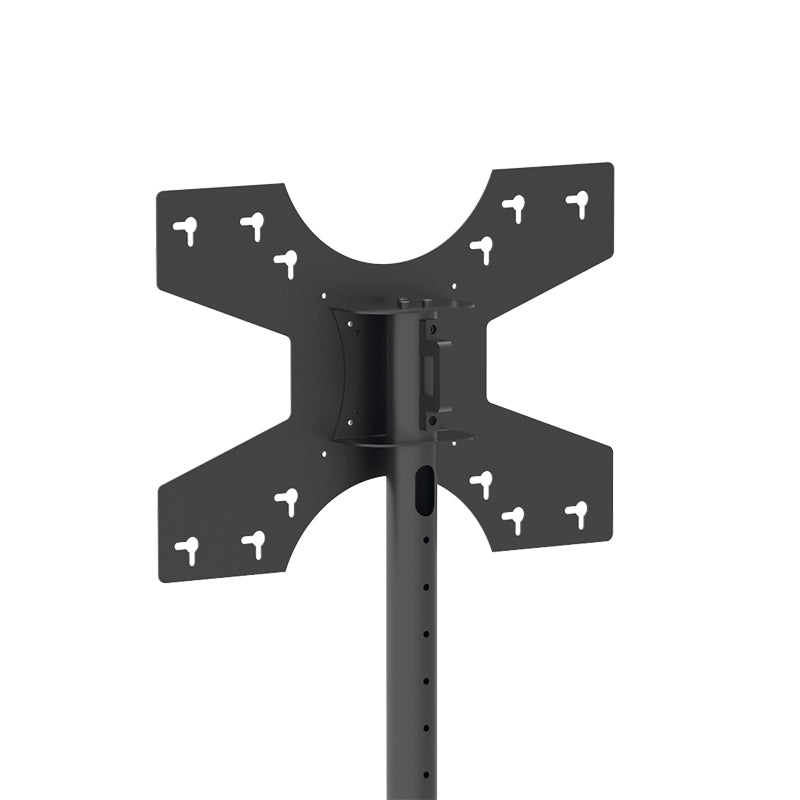 Hagor Bodenständer – 32–55" – VESA 200×200–600×400 – bis 35 kg, Höhenverstellbar – Schwarz