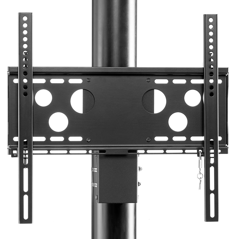 Hagor PLW Säulenadapter – bis 30 kg, neigbar 0–15° – für 32–55" TVs, VESA 100×100–400×400 mm – Schwarz