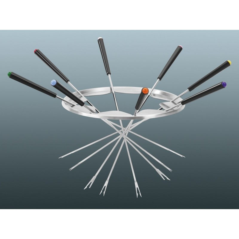 Fritel Fondue-Set FO2470 – Edelstahl, 1,5 l, 8 Personen, elektrisch – schwarz
