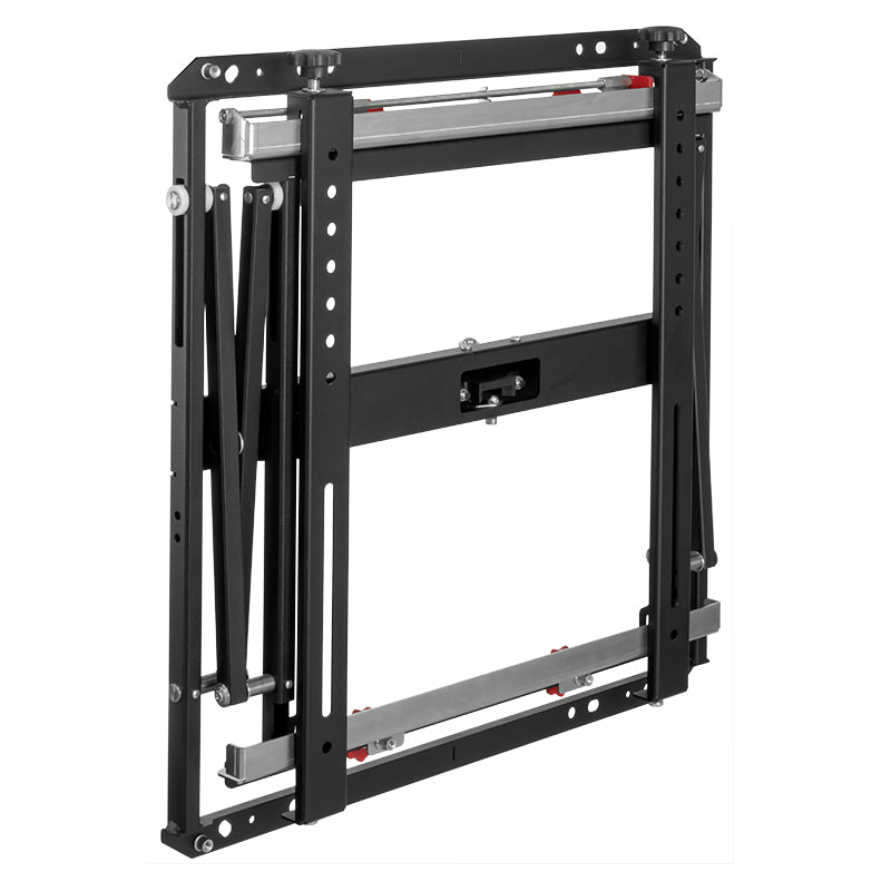 Hagor Videowandhalterung – 42–55" – VESA 75×75–400×400 – bis 35 kg, Push-Out, Höhenverstellbar – VWH-1-Slim