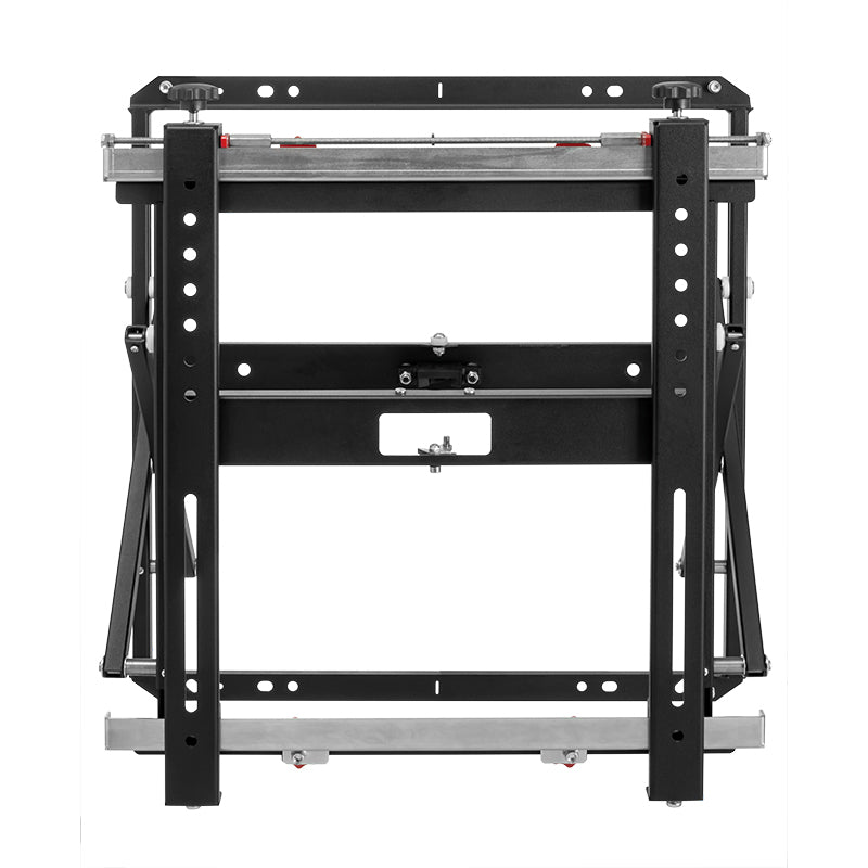 Hagor Videowandhalterung – 42–55" – VESA 75×75–400×400 – bis 35 kg, Push-Out, Höhenverstellbar – VWH-1-Slim
