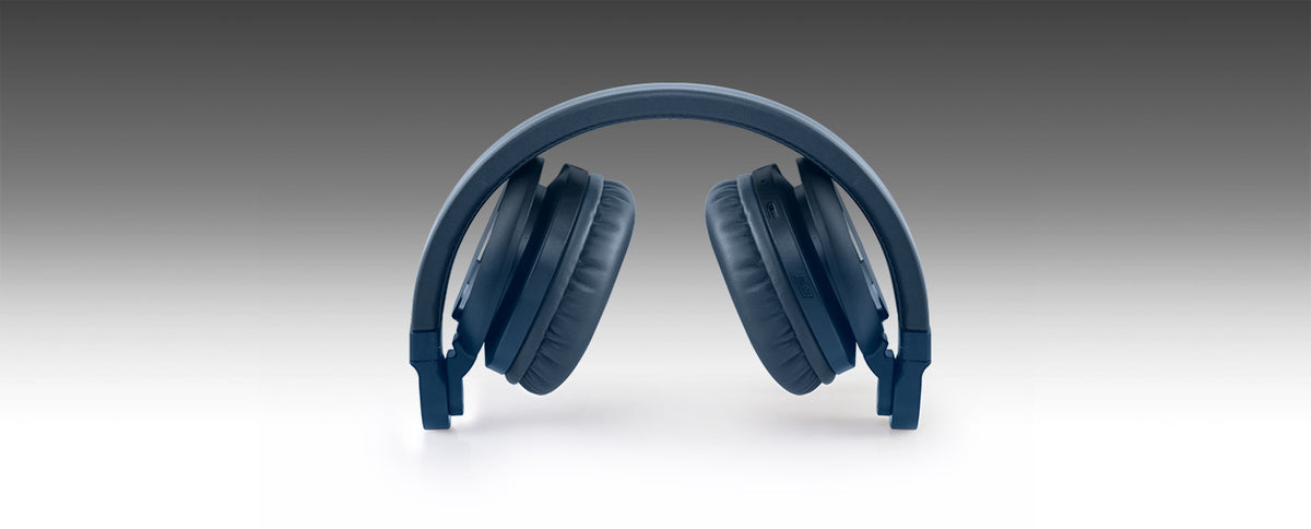 Muse M-276 BTB Over-Ear Kopfhörer – Stereo, Kabel + BT, Blau, BT 4.2