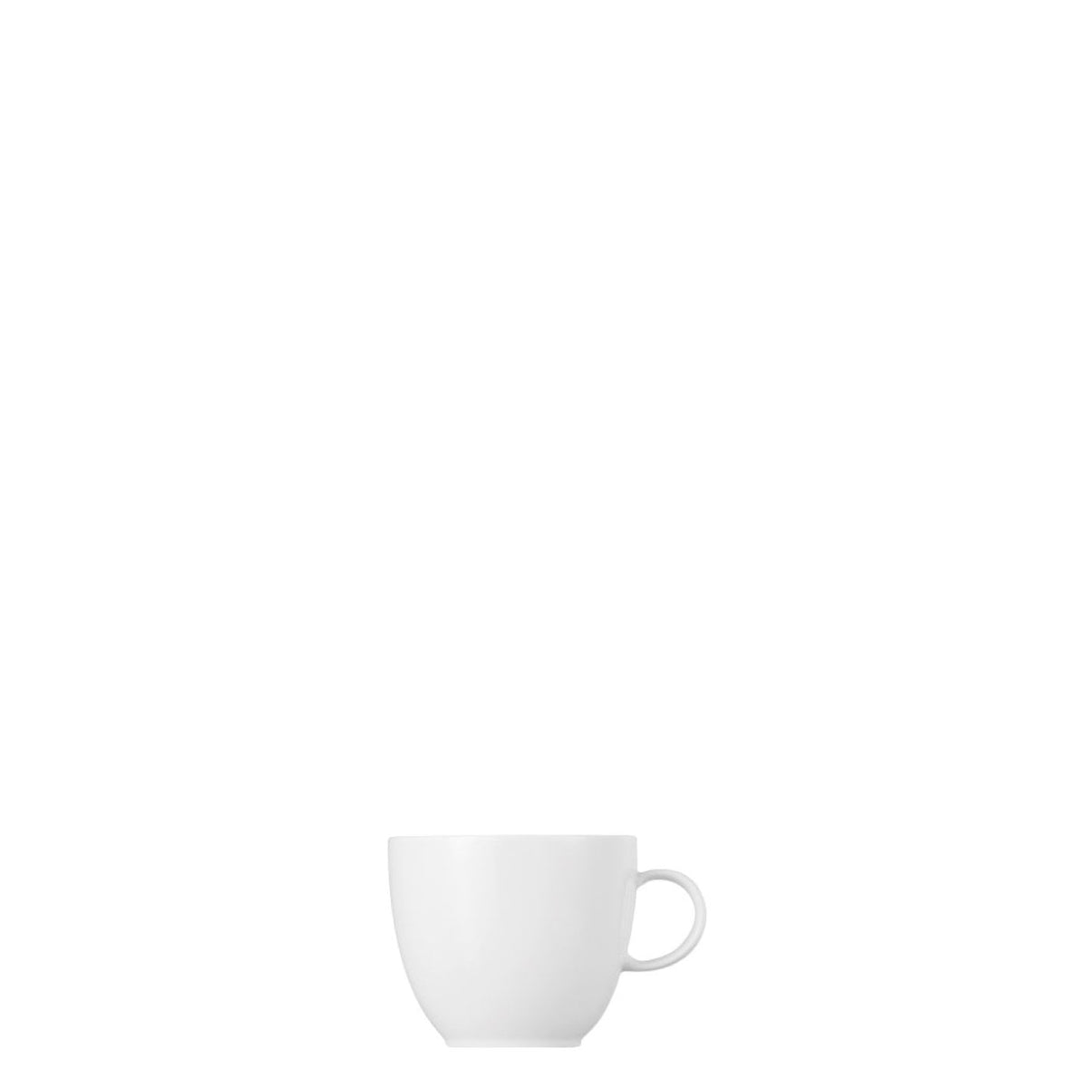 Thomas Kaffeetasse Sunny Day – 200 ml, Ø 8 cm, Porzellan, Weiss, spülmaschinenfest, mikrowellengeeignet