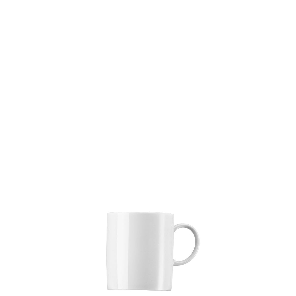 Thomas Kaffeetasse Sunny Day – 300 ml, Ø 7,2 cm, Porzellan, Weiss, spülmaschinenfest, mikrowellengeeignet