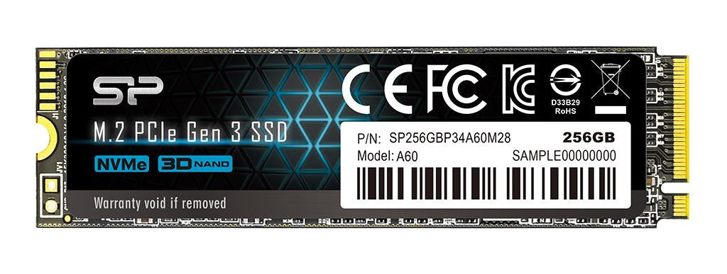 Silicon Power P34A60 (SP256GBP34A60M28) – für M.2 (PCIe/NVMe), 256 GB