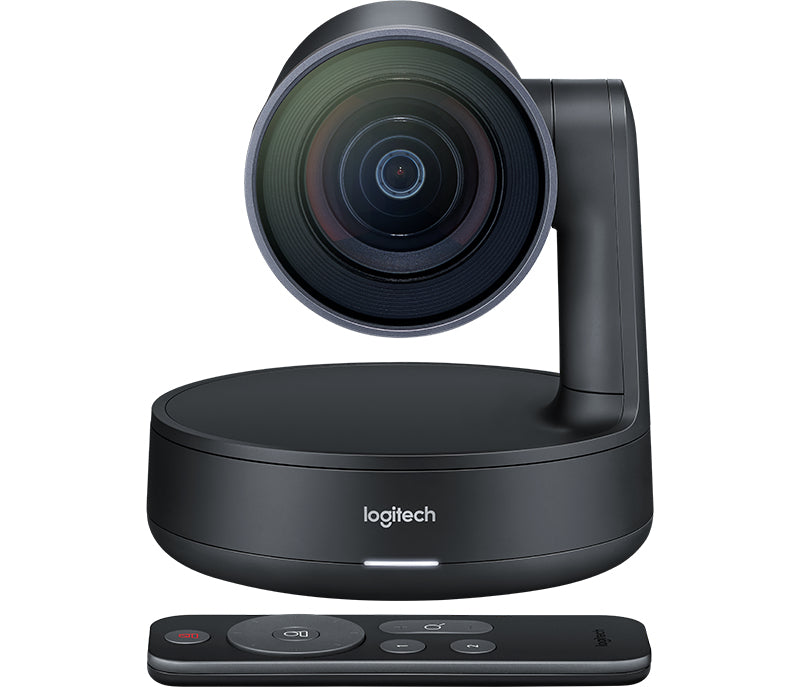 Logitech Rally Webcam – 4K Ultra HD, 60 fps, Autofokus, USB, HDR – Schwarz
