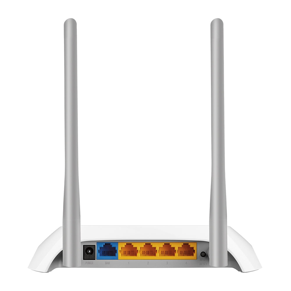 TP-Link TL-WR840N WLAN-Router – Wi-Fi 4 (802.11n), Einzelband (2,4 GHz), 300 Mbit/s, 4× LAN
