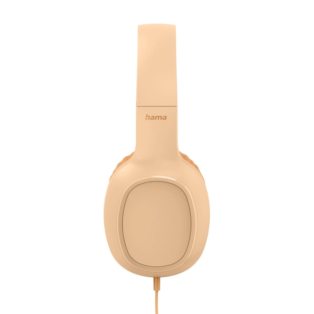 Hama Fun C On-Ear Kopfhörer – Stereo, Kabel, USB-C, Orange