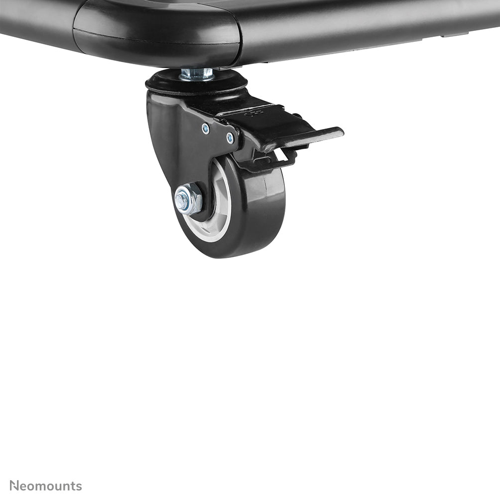 Neomounts NS-M4000BLACK – Trolley, höhenverstellbar, für 60–105", VESA 200×200–1000×600, bis 150 kg, schwarz