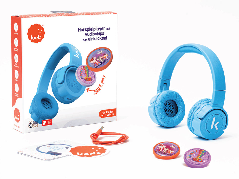 Kekz DE-K23-9885 Kinderkopfhörer – Blau