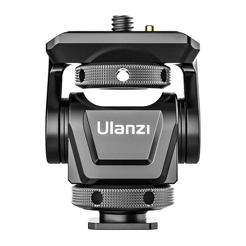 Ulanzi U150 Universal Monitor-Halter – mit Cold-Shoe – für LCD-Monitore, DSLR, Videorigs u. a. – Schwarz