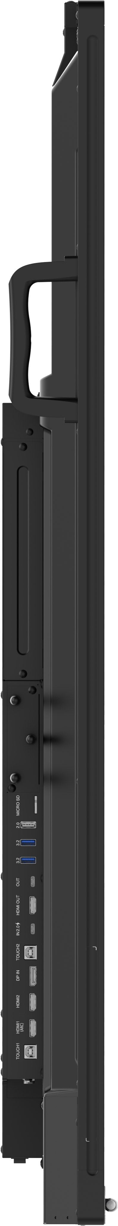 iiyama TE7515A-B2AG – 75" Touch, 3840 × 2160 (4K), VA, USB-C 100 W, LAN
