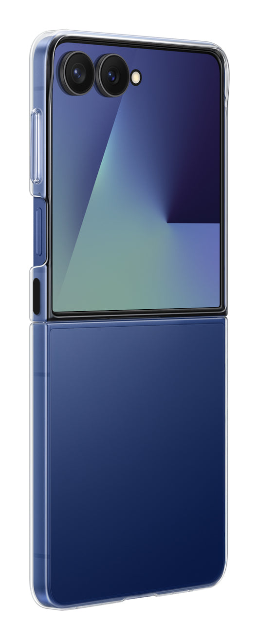 Samsung Backcover – für Samsung Galaxy Z Flip7 – transparent – Silikon