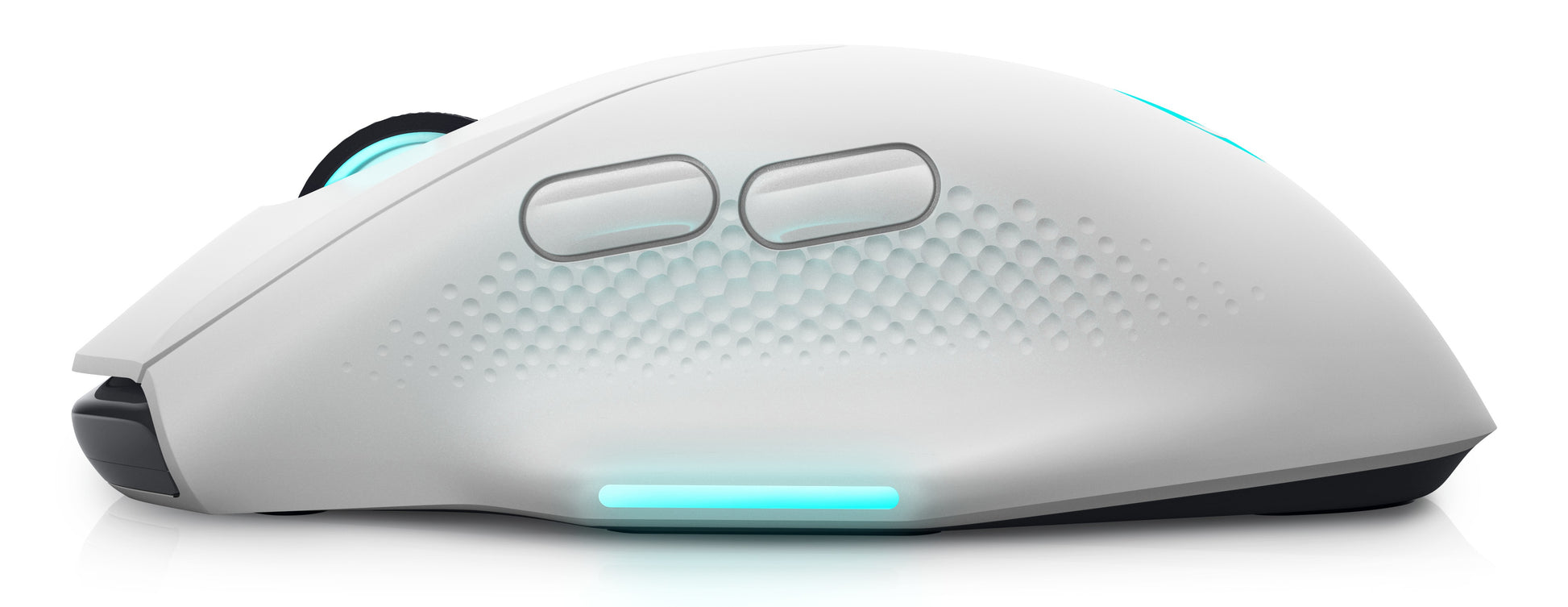 Alienware AW620M – Gaming-Maus – Kabellos (2,4 GHz), 26000 DPI, RGB-Beleuchtung, rechts, Weiss