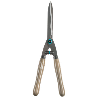 Gardena NatureCut – Heckenschere 230 mm, Holzgriff (FSC 100%), Bypass, Sicherheitssperre