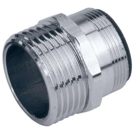 Gardena Hahnanschluss 18209-20 – Metall, Chrom, für Wasserhähne mit Perlstrahlkopf