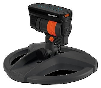 Gardena AquaZoom Compact Viereckregner – Sprühbereich 3–18 m, Abdeckung 9–216 m²