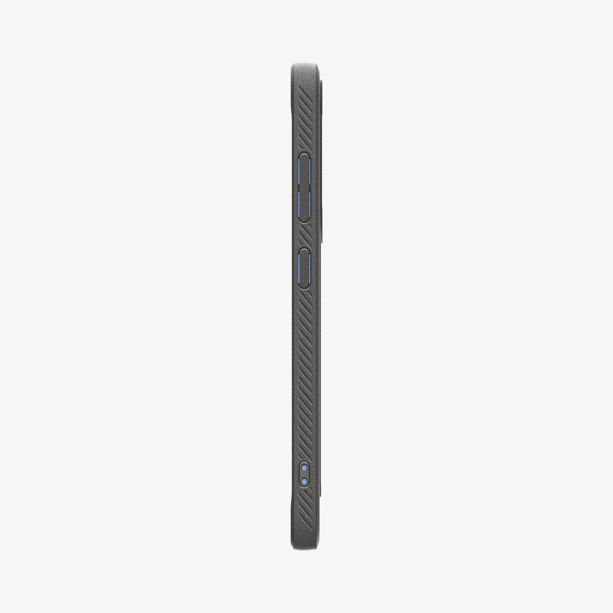 Spigen Backcover – für Samsung Galaxy S25, PC+TPU, Schwarz, bis 1,2 m sturzsicher