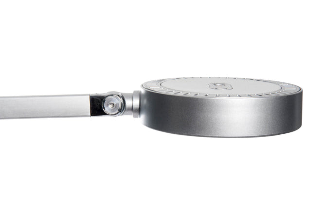 MAULgrace Tischleuchte – 3000–6500 K, dimmbar, Touchfeld, 300 lm, silber
