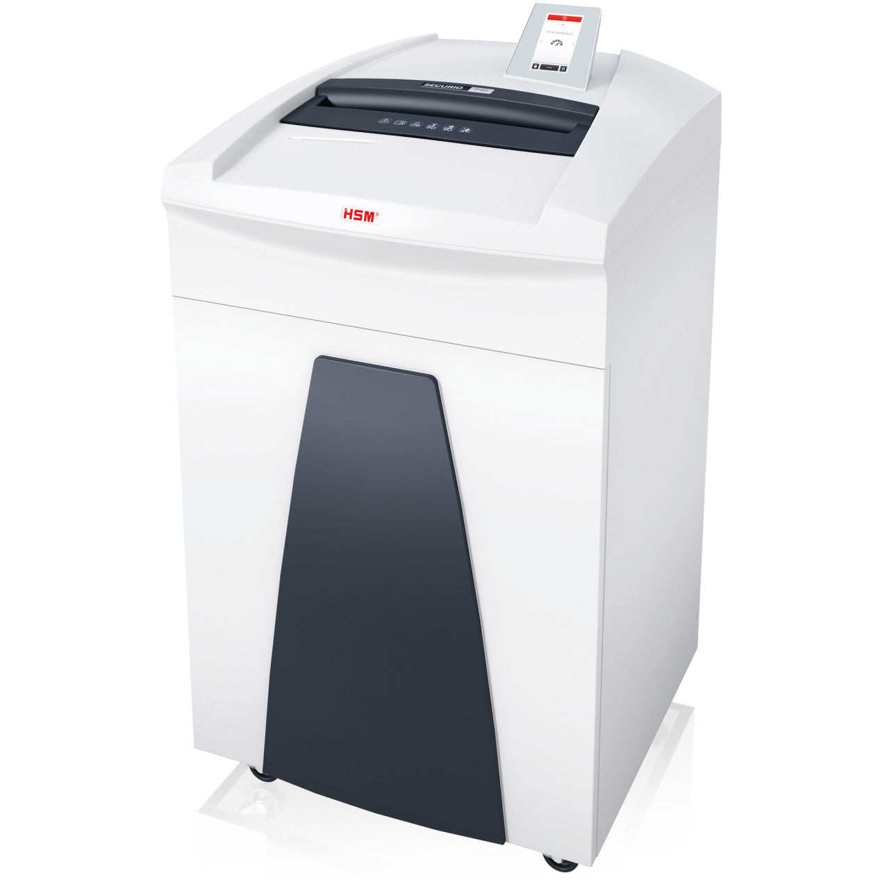 HSM Securio P40i – Aktenvernichter, DIN P-4, Partikelschnitt 4,5 × 30 mm, 145 l