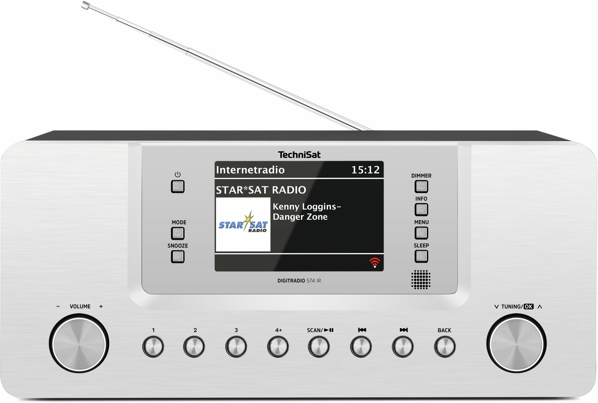 TechniSat DigitRadio 574 IR – WLAN 802.11n, Bluetooth 4.2