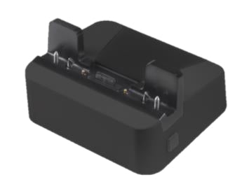 Zebra CRD-ET5X-1SCOM2R Dockingstation – für Zebra ET51/ET56, USB-Port, Schwarz