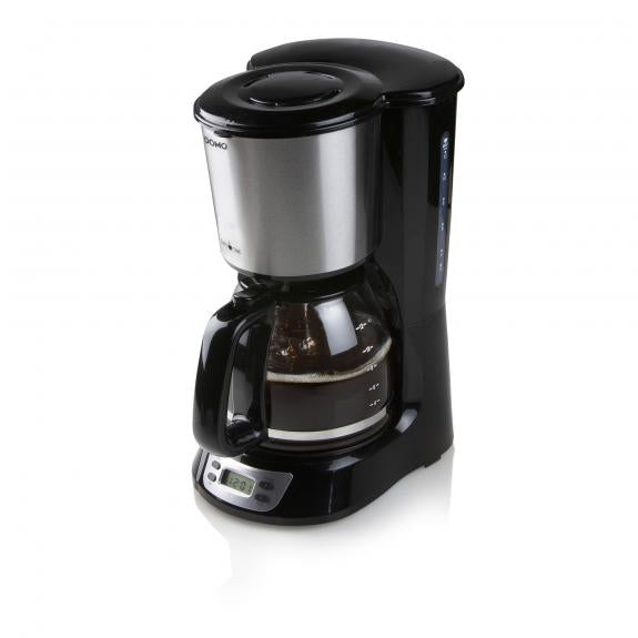 Domo DO708K Filterkaffeemaschine – 12 Tassen, 1,5 l, Warmhaltefunktion, 20,8 × 36,5 × 27,8 cm