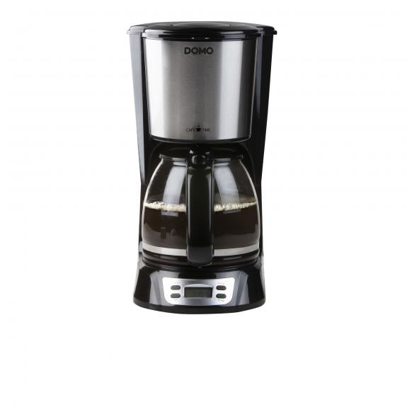 Domo DO708K Filterkaffeemaschine – 12 Tassen, 1,5 l, Warmhaltefunktion, 20,8 × 36,5 × 27,8 cm